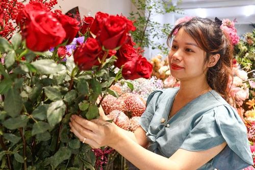 Thị trường hoa tăng từ 20 - 30% trong dịp 20/10
