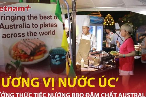 Thưởng thức tiệc nướng BBQ đậm chất Australia tại 'Hương vị nước Úc 2024'