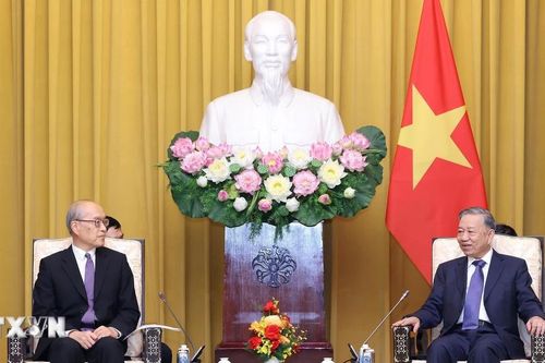 Tổng Bí thư, Chủ tịch nước tiếp Chánh án Tòa án Nhân dân Tối cao Trung Quốc