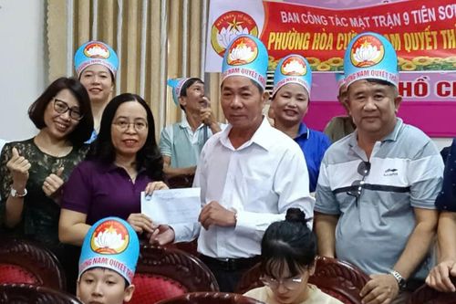Tận tâm với phong trào của Mặt trận