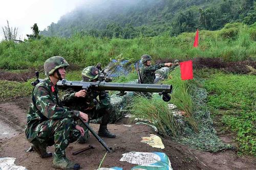Bộ Chỉ huy Quân sự tỉnh tổ chức diễn tập Chỉ huy cơ quan 1 bên, 1 cấp cho Trung đoàn 880