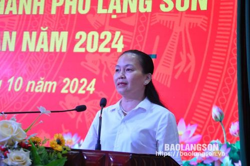 Lãnh đạo thành phố Lạng Sơn đối thoại trực tiếp với Nhân dân trên địa bàn