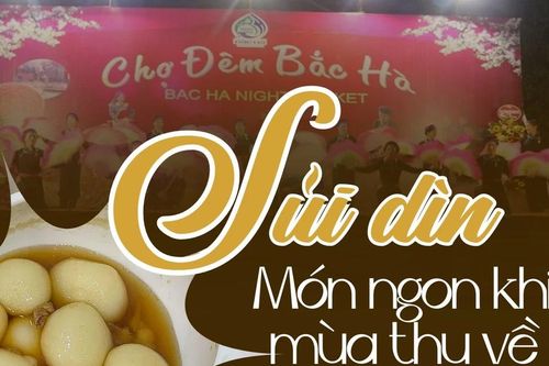 SỦI DÌN - món ngon khi mùa thu về