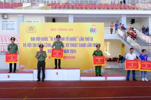 Bế mạc Đại hội Khỏe Vì An ninh Tổ quốc lần thứ IX