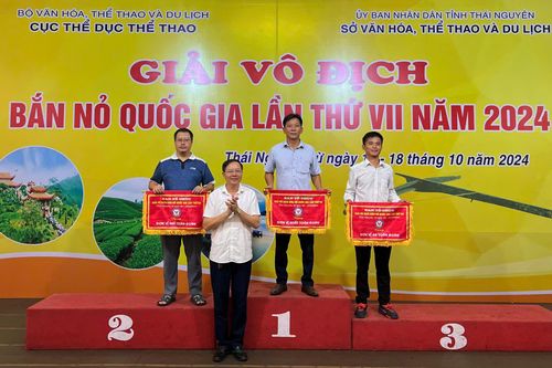 Bắn nỏ Phú Thọ xếp Nhì toàn đoàn tại Giải Vô địch Quốc gia lần thứ VII