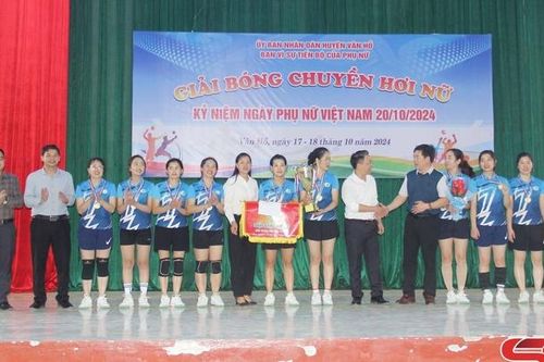 Giải bóng chuyền hơi kỷ niệm Ngày Phụ nữ Việt Nam 20/10