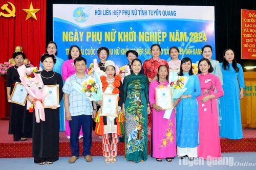 7 tập thể, cá nhân được nhận giải Phụ nữ khởi nghiệp, sáng tạo và chuyển đổi xanh năm 2024