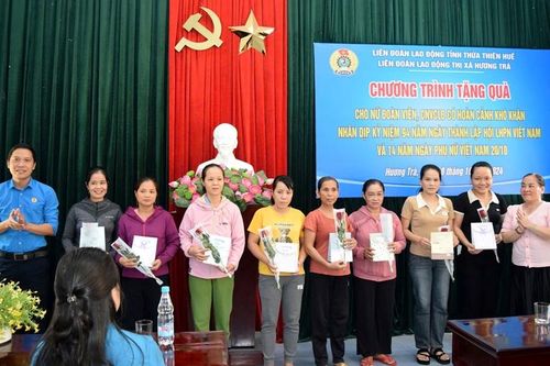 Hương Trà: Hỗ trợ, động viên người lao động khó khăn