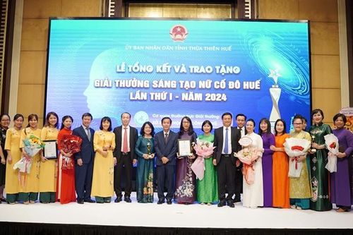 Trao tặng 15 công trình xuất sắc tại Giải thưởng Sáng tạo nữ Cố đô Huế lần thứ I