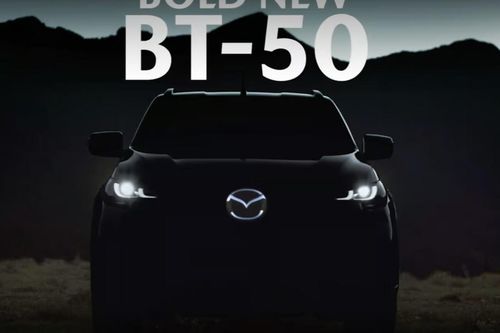 Mazda BT-50 2025 nâng cấp lộ diện trước ngày ra mắt