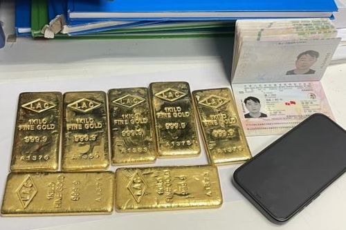 Hải quan Nội Bài lại bắt 7kg vàng lậu hành khách giấu trong người khi nhập cảnh