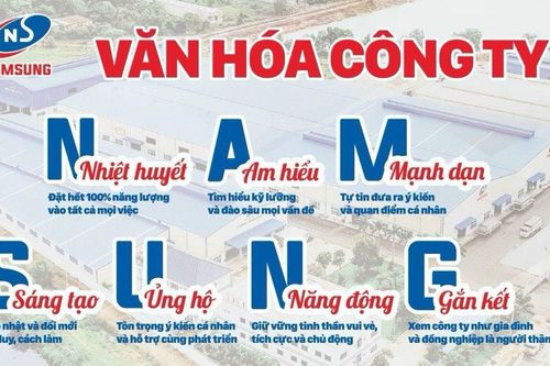 Nhôm Nam Sung: Văn hóa doanh nghiệp có bản sắc là nội lực để phát triển bền vững
