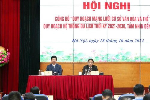 Công bố Quy hoạch mạng lưới cơ sở văn hóa, thể thao và hệ thống du lịch thời kỳ 2021 - 2030