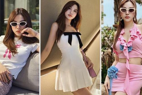Học lỏm gu thời trang 'hack tuổi' của hot girl đời đầu Hạnh Sino