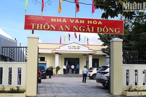 Đà Nẵng: Khánh thành Nhà Văn hóa thôn góp phần xây dựng nông thôn mới