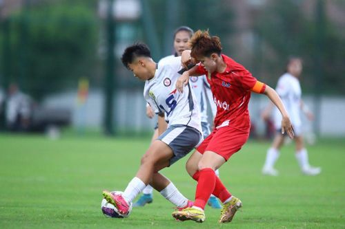 Giải bóng đá nữ U19 quốc gia: Sơn La chia điểm cùng Hà Nội
