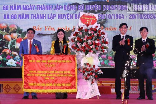 Sơn La: Huyện vùng cao Bắc Yên kỷ niệm 60 năm thành lập Đảng bộ và huyện