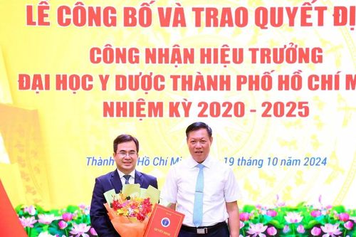PGS-TS Ngô Quốc Đạt giữ chức Hiệu trưởng Trường Đại học Y dược TPHCM
