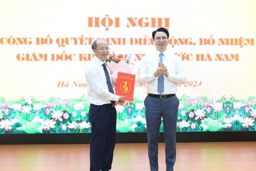 Điều động, bổ nhiệm Giám đốc Kho bạc Nhà nước Hà Nam