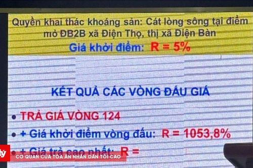 Quảng Nam: Sẽ vào cuộc xem xét việc đấu giá mỏ cát cao bất thường
