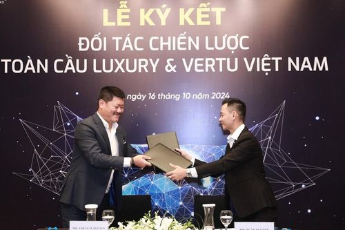 Toàn Cầu Luxury hợp tác Vertu Việt Nam