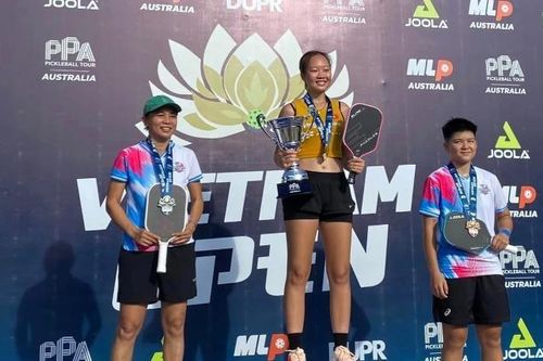 Nữ tay vợt 16 tuổi đoạt HCV tại PPA Tour Australia - Vietnam Open