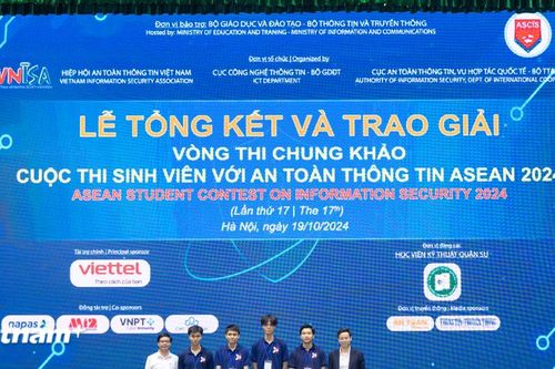 Kỷ lục mới tại cuộc thi Sinh viên với An toàn thông tin ASEAN năm 2024