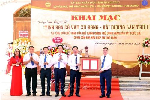 Trưng bày, giới thiệu trên 800 cổ vật Xứ Đông