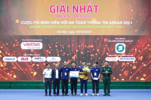 Đội KMA.Orange và UIT.Efficiency V đạt giải Nhất cuộc thi 'Sinh viên với an toàn thông tin ASEAN 2024'