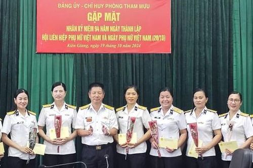 100% cán bộ, hội viên Vùng 5 Hải quân thực hiện tốt tiêu chí 'Không bạo lực gia đình'