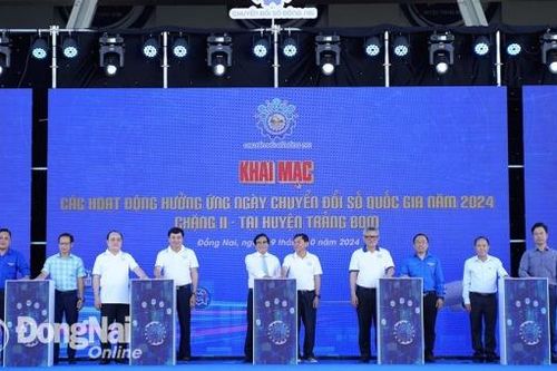 Nhiều hoạt động hưởng ứng chủ đề Chuyển đổi số - chuyển đổi xanh tại Trảng Bom