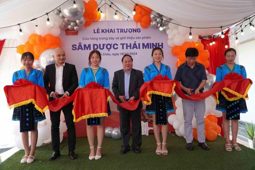 Khai trương cửa hàng Sâm - Dược Thái Minh tại Thành phố Lai Châu