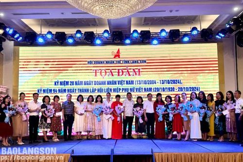 Hội Doanh nhân trẻ tọa đàm nhân dịp kỷ niệm 20 năm ngày Doanh nhân Việt Nam và 94 năm ngày thành lập Hội Liên hiệp Phụ nữ Việt Nam