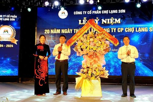 Công ty Cổ phần Chợ Lạng Sơn kỷ niệm 20 năm ngày thành lập