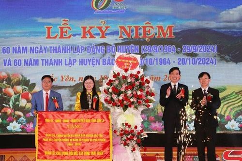 Kỷ niệm 60 năm Ngày thành lập Đảng bộ huyện và 60 năm Ngày thành lập huyện Bắc Yên (1964 - 2024)