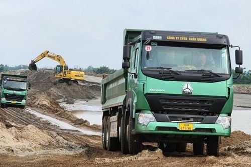 Đồng ý thí điểm dùng cát biển đắp nền cao tốc qua Nam Định - Thái Bình