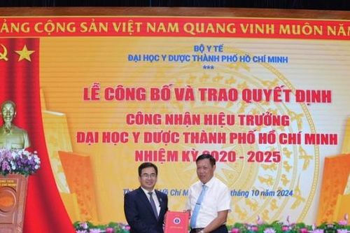 PGS-TS Ngô Quốc Đạt giữ chức Hiệu trưởng Trường Đại học Y dược Tp.HCM