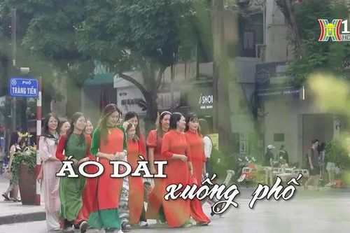 Áo dài xuống phố | Nhịp sống Hà Nội | 19/10/2024