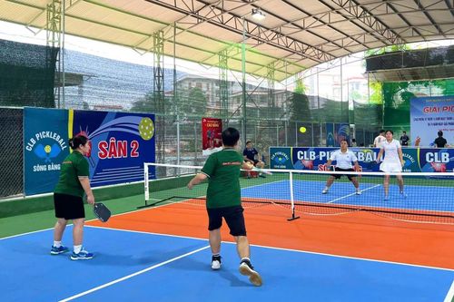 Giải Pickleball Báo Cao Bằng chào mừng ngày thành lập Hội Liên hiệp phụ nữ Việt Nam 20/10