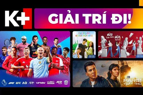 K+ ra mắt logo mới, trải nghiệm hơn 10.000 giờ xem phim miễn phí