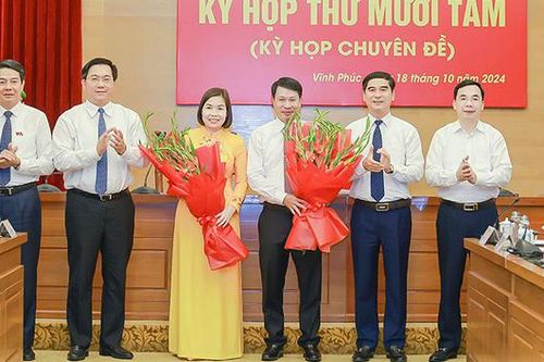 Vĩnh Phúc có 2 tân Phó Chủ tịch UBND tỉnh