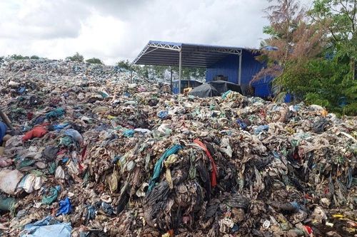 Hải Phòng: Có phương án xử lý bãi rác tồn đọng 10.000 tấn tại huyện Tiên Lãng