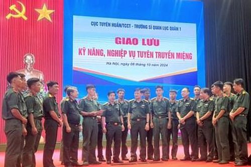 Bồi dưỡng kỹ năng tuyên truyền miệng cho học viên