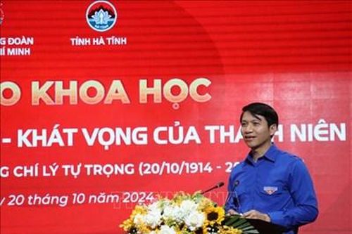 Hội thảo khoa học 'Tinh thần Lý Tự Trọng - Khát vọng của thanh niên'