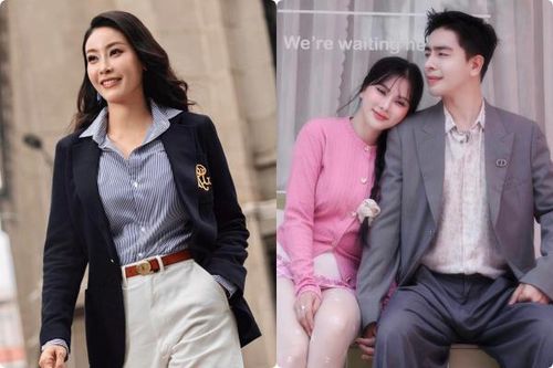 Hà Kiều Anh trẻ trung dạo phố, Thu Thủy tình tứ bên chồng