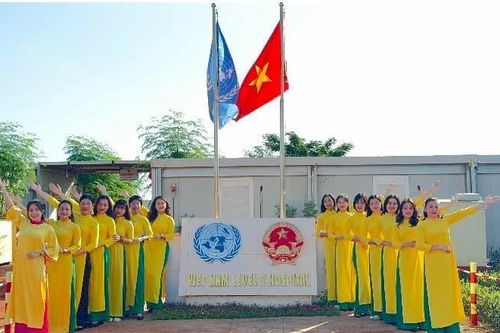 Không khí Ngày Phụ nữ Việt Nam tại Bệnh viện dã chiến ở Nam Sudan