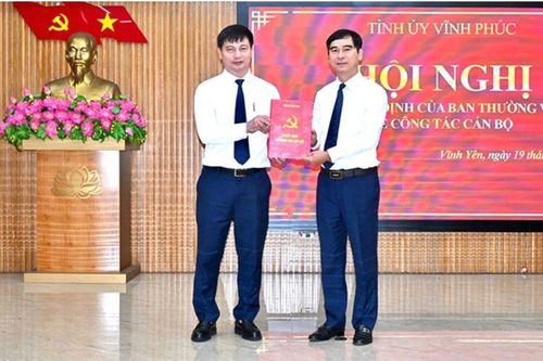 Ông Nguyễn Trung Hải làm Bí thư Thành ủy Vĩnh Yên