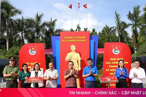 Trung ương Đoàn khánh thành công trình thanh niên tại Hà Tĩnh