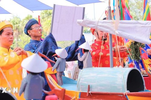 Tái hiện 'Lễ khao lề thế lính Hoàng Sa' ngay giữa lòng thủ đô