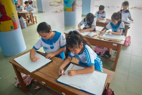 Hội thi vẽ tranh chủ đề 'Thiếu nhi An Giang với Bác Tôn'